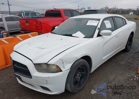 2011 Dodge Charger Police from USA, damaged, VIN 2B3CL1CT8BH589024